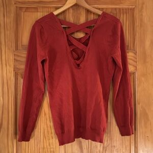 Soft Warm Orange sweater